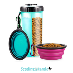 Contenitore Viaggi Animali 2-in-1 - Scodinzolando