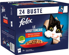 FELIX GHIOTT GATTO 24X85GR PO/MAN/CO/AGN