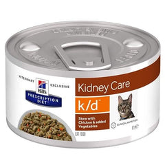 HILLS PD FELINE K/D SPEZZATINO POLLO & VERDURE 82 GR