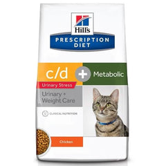 HILLS PD FELINE C/D URINARY STRESS + METABOLIC 1,5 KG