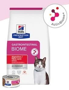 HILLS PD FELINE GASTROINTESTINAL BIOME STRESS SPEZZATINO POLLO & VERDURE 82 GR