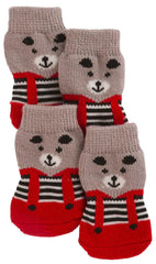 KERBL CANE CALZE BRUNO TG. M GRIGIO/ROSSO