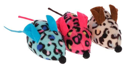 Kerbl Gatto Gioco Topo 6,5 cm (Colori Assortiti) - Giocattolo Divertente per Gatti