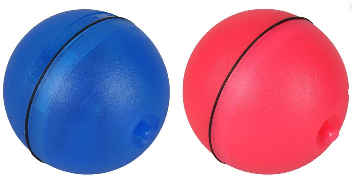 Gioco per Gatti Flamingo Pallina LED Azzurra 6,5 cm