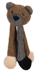 FLAMINGO CANE GIOCO PELUCHE LEGGY ORSO MARRONE 13X13X30 CM