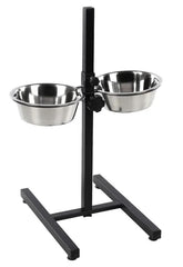 Supporto per Ciotole Ottime Flamingo con Due Ciotole da 25 cm