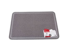 M-PETS GATTO TAPPETO LETTIERA PAW RETTANGOLARE 60X89 CM GRIGIO