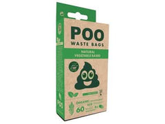 Borse per Rifiuti POO - Sacchetti Igienici a Base Vegetale con Profumo di Menta (4x15pz)