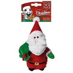 M-PETS XMAS CANE GIOCO IN PELUCHE SANTA 20X10X7 CM