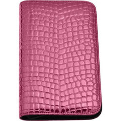 TOOLS-2-GROOM ASTUCCIO PORTA FORBICI IN ECOPELLE DI COCCODRILLO ROSA
