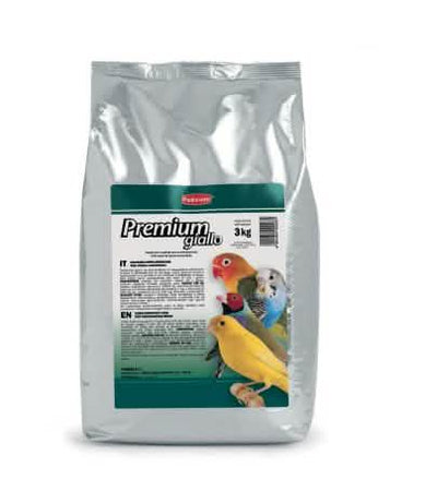 Pastoncino Premium Giallo Padovan 3 kg per Uccelli