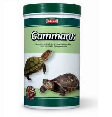 PADOVAN TARTARUGHE DACQUA DOLCE GAMMARUS GAMBERETTI ESSICCATI 130 GR