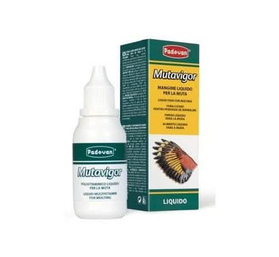 PADOVAN UCCELLI MUTAVIGOR LIQUIDO 30 ML - Nutrimento Essenziale per Uccelli