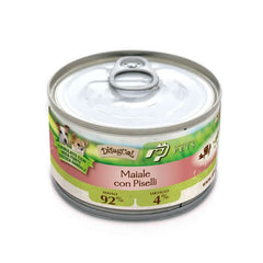 Cibo Umido per Cani PET PROFESSIONAL CANE Adulto Monoproteico Maiale & Piselli - Confezione da 150 gr
