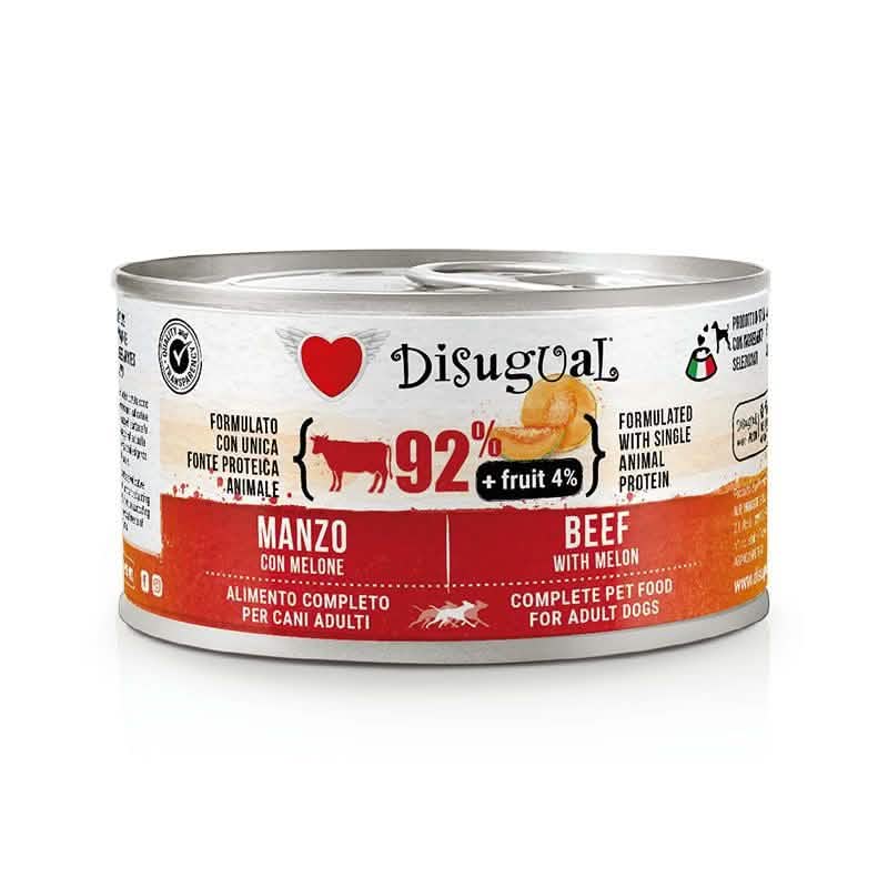 DISUGUAL CANE FRUIT (Fresh Fruit Plus) ADULTO MANZO & MELONE LATTINA 150 GR