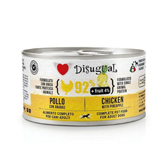 DISUGUAL Cane Frutta Adulto Pollo & Ananas Lattina 150 gr