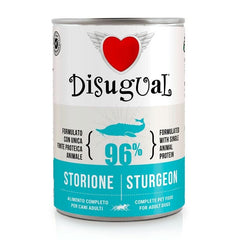 DISUGUAL Cane Adulti Monoproteico Storione Lattina 400 gr