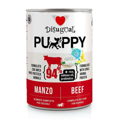 DISUGUAL Cane Puppy Monoproteico Manzo Lattina 400 gr