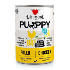 DISUGUAL Cane Puppy Monoproteico Pollo Lattina 400 gr