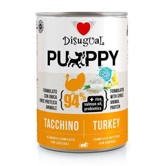 Disugual Cane Puppy Monoproteico Tacchino - Lattina da 400 gr