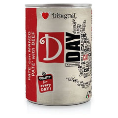 DISUGUAL GATTO D-DAY ADULTO MANZO LATTINA 400 GR