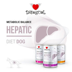 DISUGUAL Cane Diet Hepatic Maiale 400 g