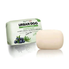 Shampoo Solido Urban Dog con Mirto, Olio di Neem, Olio Tea Tree e Spirulina - 100 g
