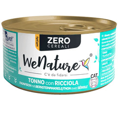 WENATURE GATTO ZERO CEREALI LATTINA IN JELLY ADULTO TONNO & RICCIOLA 85 GR