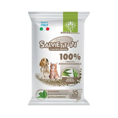 Salviette Igieniche Biodegradabili Aloe & Bamboo - Confezione da 35 pz