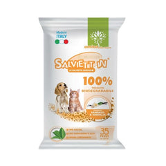 Salviette Igieniche Biodegradabili Sandalo & Vaniglia - Confezione da 35 Pz