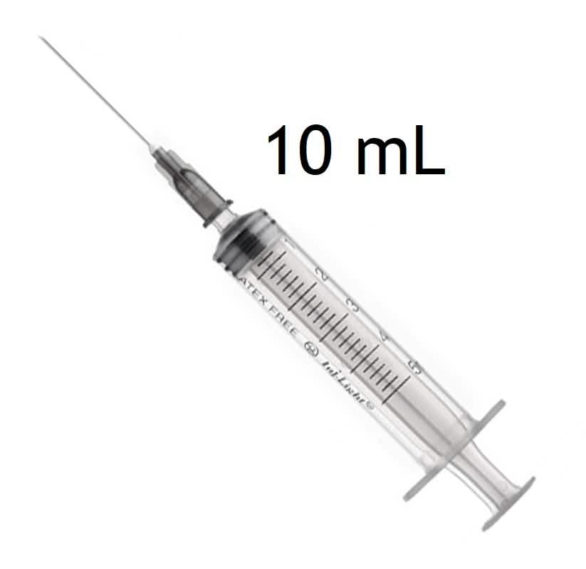SIRINGA PIC STERILE 10ML INNESTO AGO ECCENTRICO 21G 100 PEZZINEW