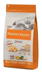 NATURES VARIETY GATTO SELECTED ADULTO STERILIZZATO POLLO ALLEVATO A TERRA 1,25 KG