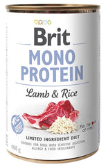BRIT CARE Cane Monoprotein Lamb & Rice 400 gr