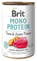 BRIT CARE CANE MONOPROTEIN TONNO E PATATE DOLCI 400 GR