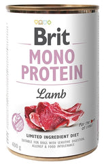 BRIT CARE CANE MONOPROTEIN LAMB 400 GR - Nutrizione Eccellente per il Tuo Cane