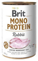 BRIT CARE CANE MONOPROTEIN RABBIT 400 GR - Cibo Naturale per Cani