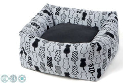 LEO PET GATTO CUCCIA RODI QUADRATA 50X50X20 CM