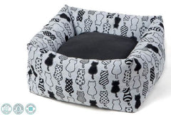 LEO PET GATTO CUCCIA RODI QUADRATA 50X50X20 CM