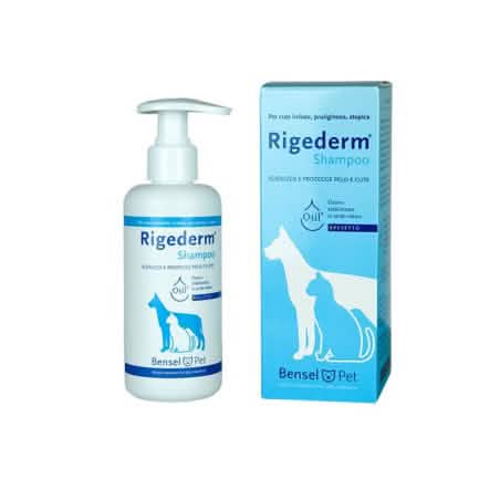 Rigederm Shampoo 200 ml per Animali - Igienizza e Protegge Pelo e Cute