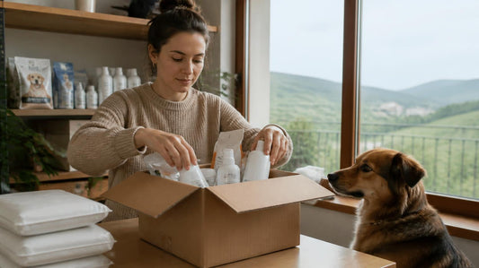 Ordine pet pharmacy e cane a casa, tema spedizioni Avellino