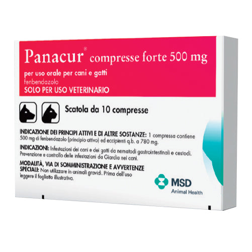 Panacur*forte 10cpr 500mg - Scodinzolando