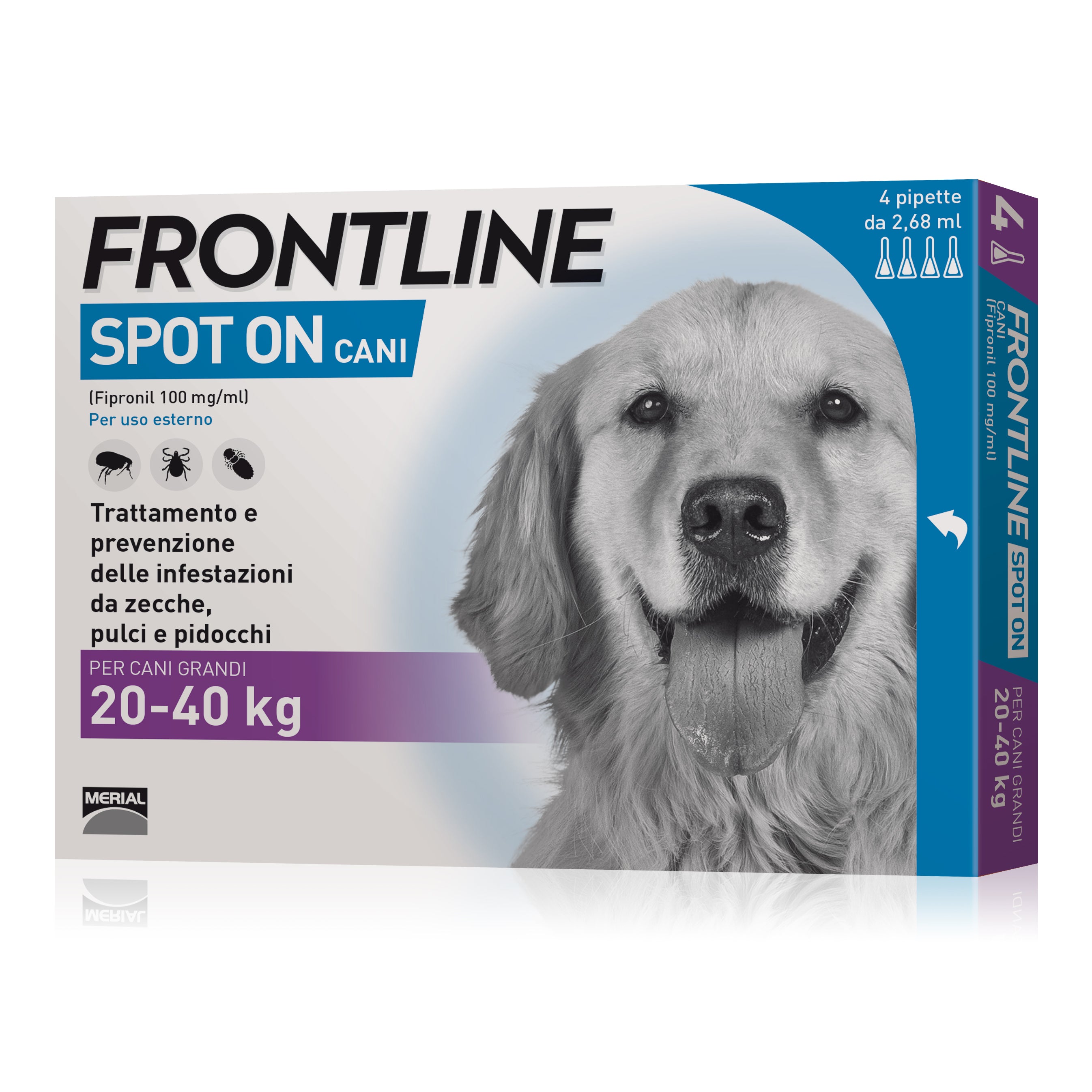 Frontline*4pip 20-40kg cani - Scodinzolando