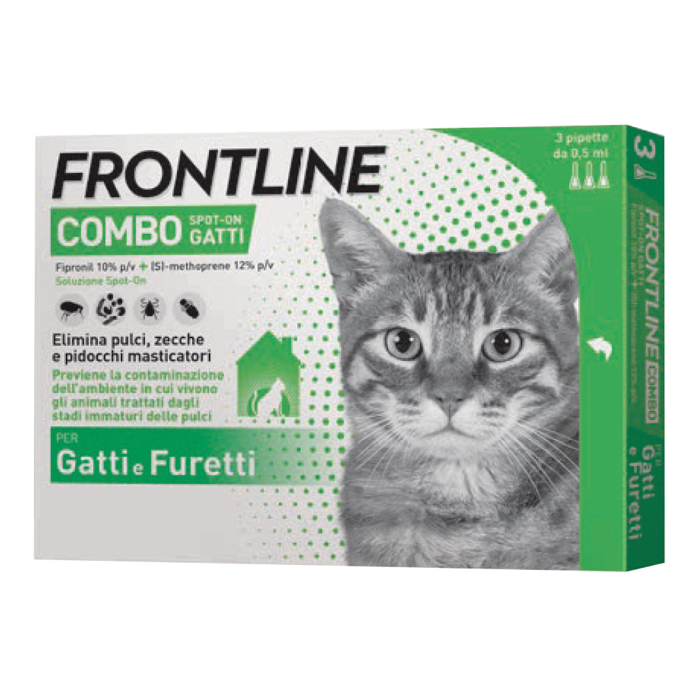 Frontline combo*3pip gatti/fur - Scodinzolando