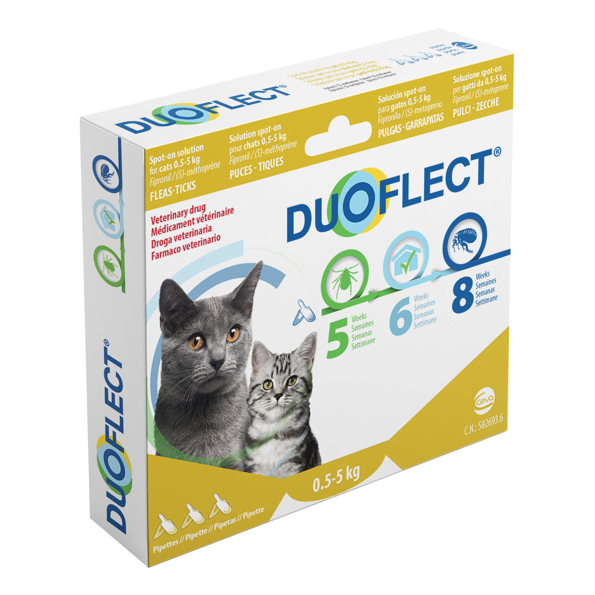 Duoflect*3pip 0,5-5kg gatti - Scodinzolando