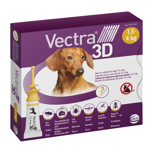 Vectra 3d*3pip 1,5-4kg giallo - Scodinzolando