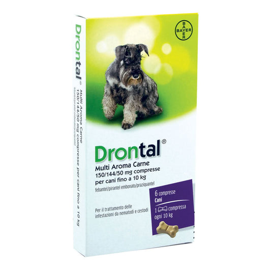 Drontal Multi al Carne - 6 Compresse