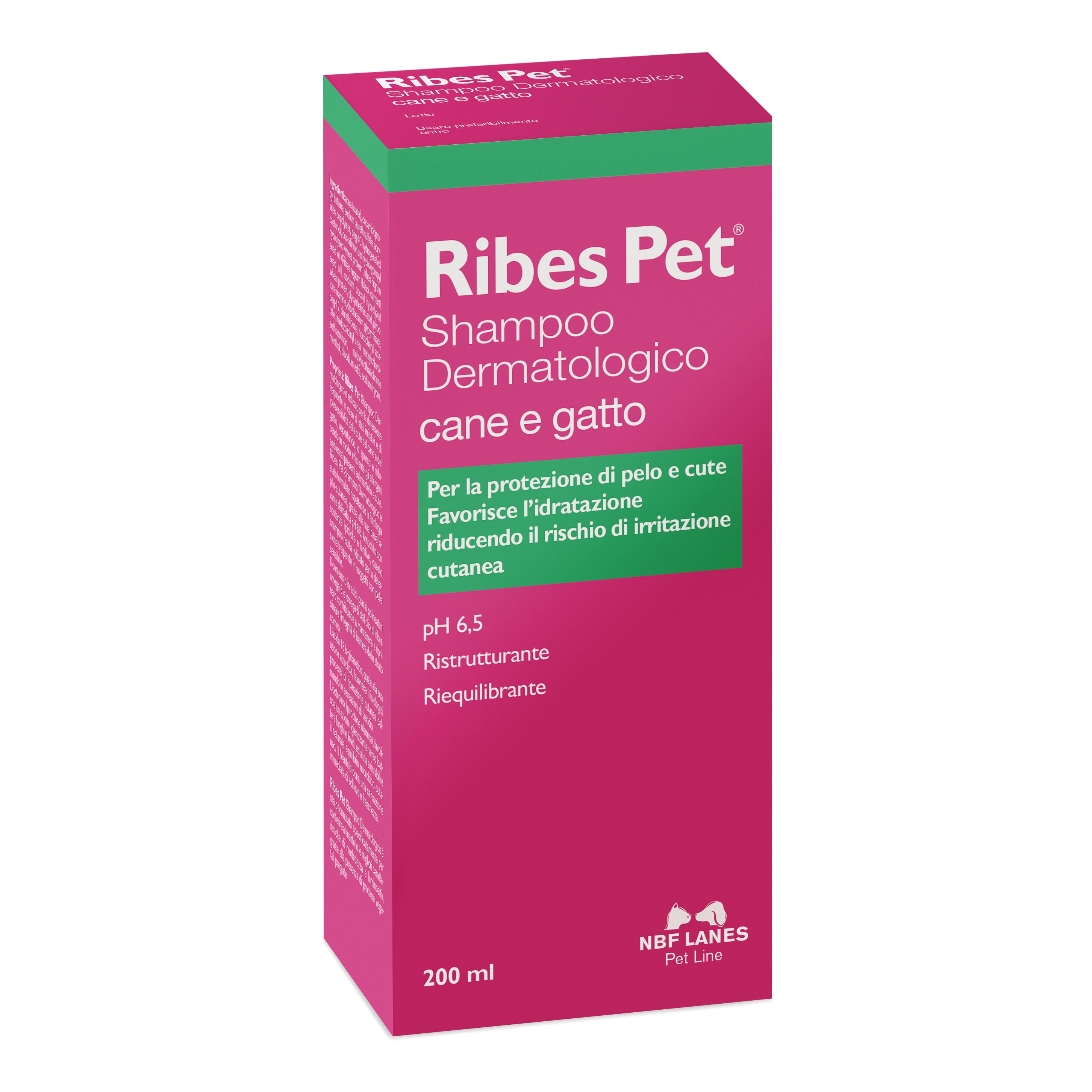 Ribes pet shampoo balsamo flacone 200 ml - Scodinzolando