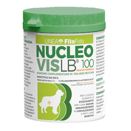 Nucleovis lb mangime barattolo 100 g - Scodinzolando