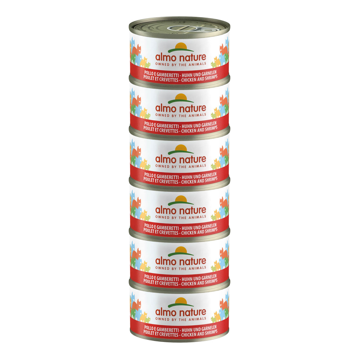 Almo Nature Cat Pollo Gamberi 70g