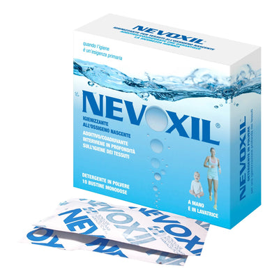 NEVOXIL Igienizzante per Biancheria - 10 Bustine Monodose da 20 g